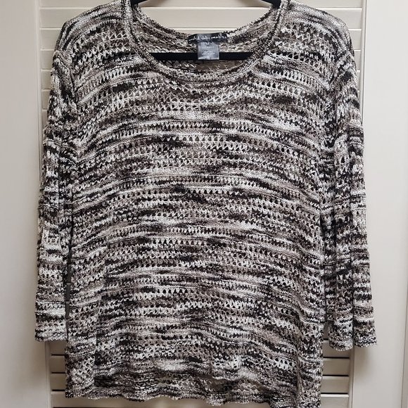 United States Sweaters Open-Weave Sweater XL - Picture 1 of 4